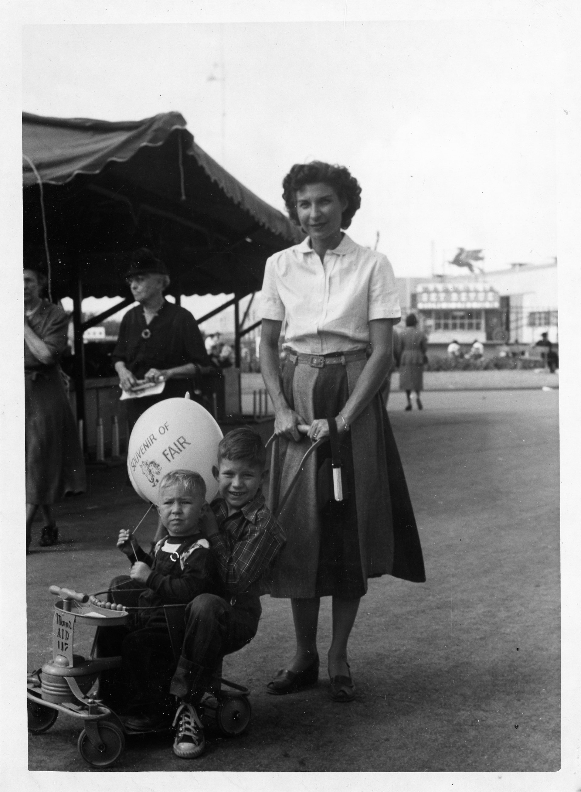 Trip to the state fair Dallas 10/4/1952 Barnes Central